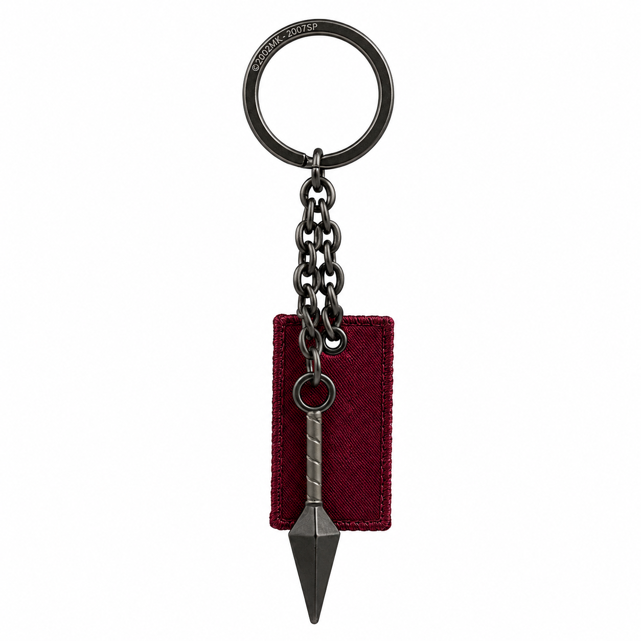 NARUTO SHIPPUDEN - Keychain 3D - Kunai & explosive tag