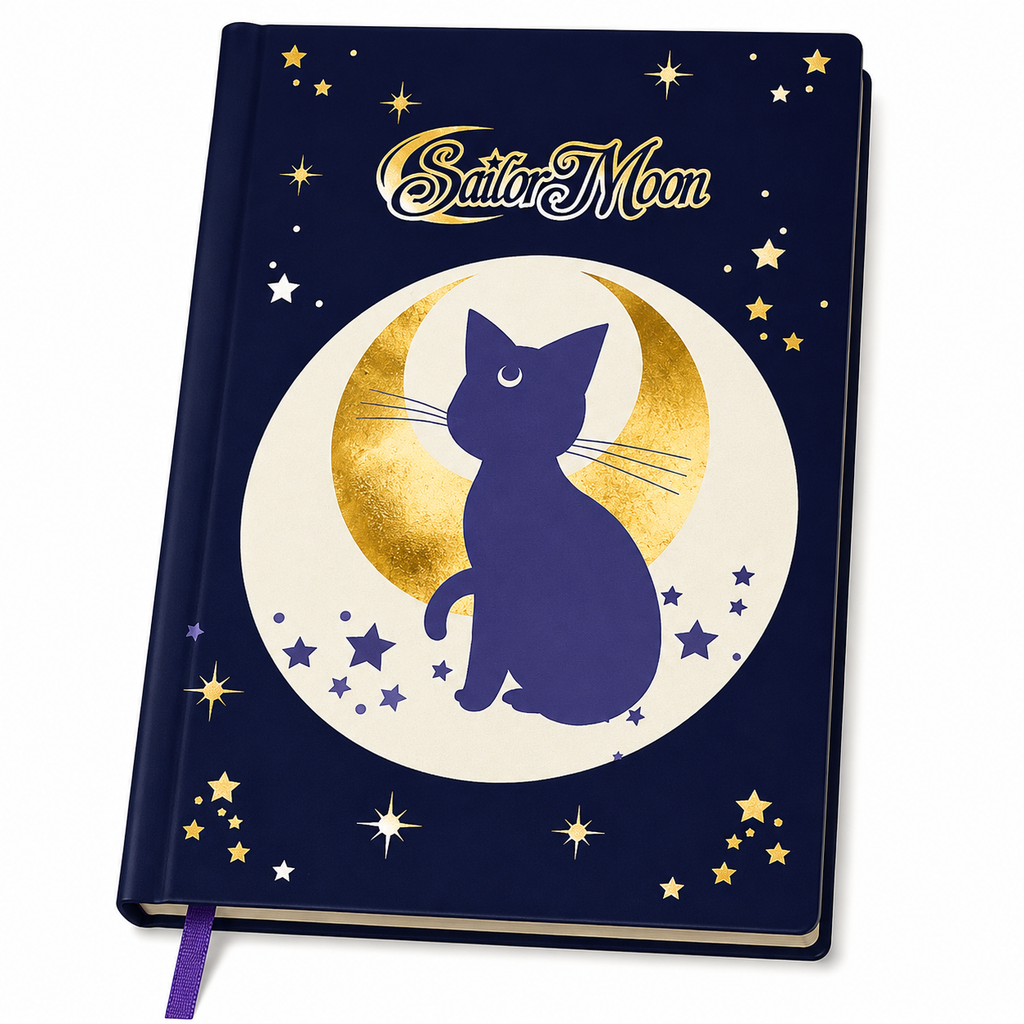 SAILOR MOON - Premium A5 Notebook "Luna & Artemis"