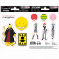 ASSASSINATION CLASSROOM - Stickers - 16x11cm/ 2 sheets - Koro