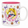 SAILOR MOON - Mug - 320 ml - Sailor Moon & Luna patch