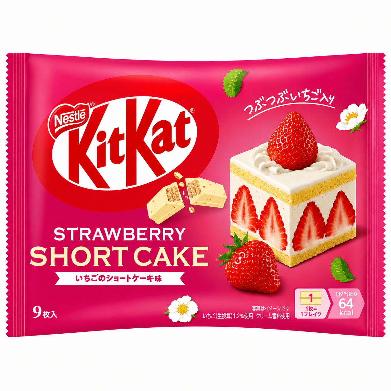 Kitkat Strawberry Shortcake Flavor