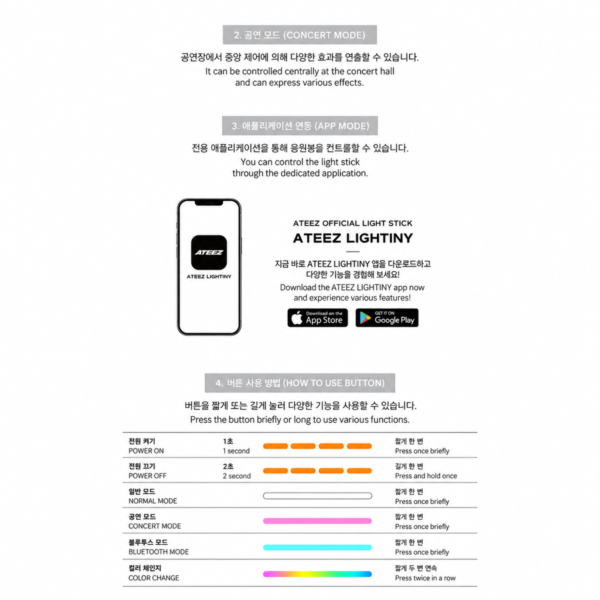 ATEEZ Official Light stick ver.3