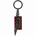 NARUTO SHIPPUDEN - Keychain 3D - Kunai & explosive tag