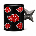 NARUTO SHIPPUDEN - Mug 3D handle - Shuriken Akatsuki