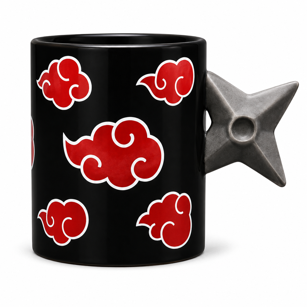NARUTO SHIPPUDEN - Mug 3D handle - Shuriken Akatsuki