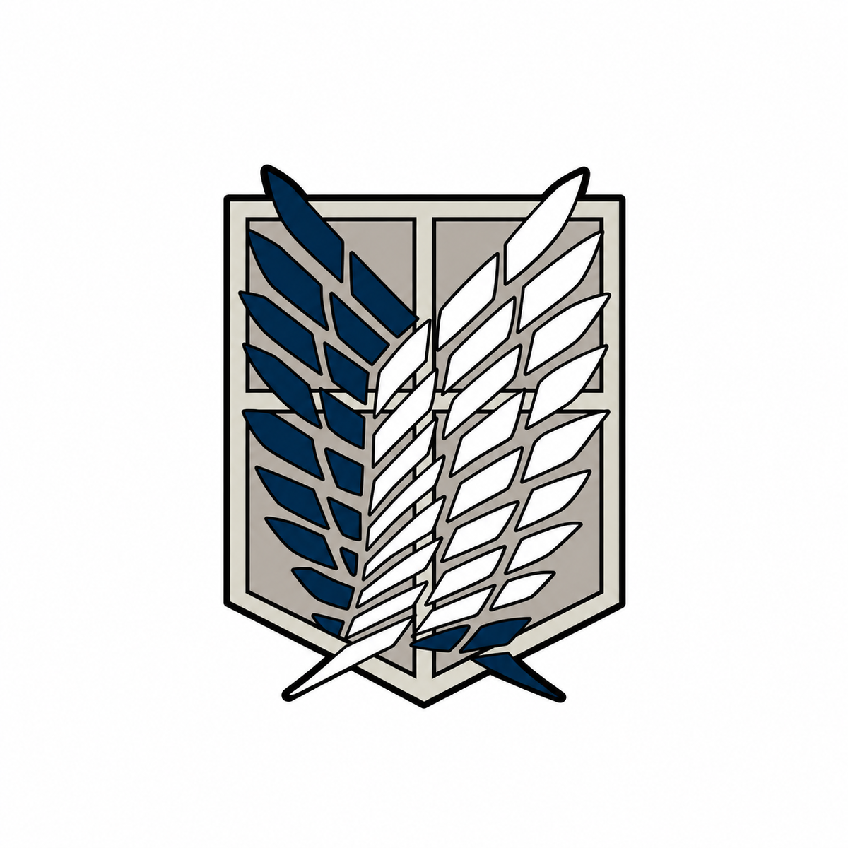 ATTACK ON TITAN - Pin Scout badge S3