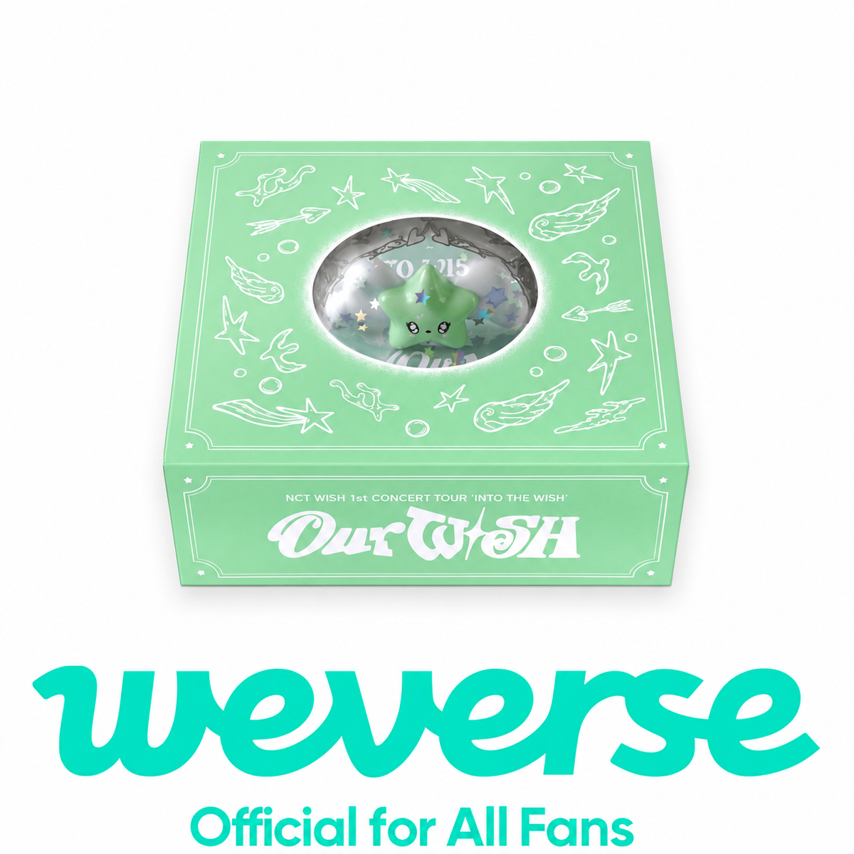 [Release date : 2026-11-03][WEVERSE POB] NCT WISH 1st CONCERT TOUR INTO THE WISH : Our WISH (Digital Code ver.)