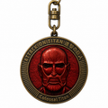 ATTACK ON TITAN - Keychain - Colossal Titan Medallion
