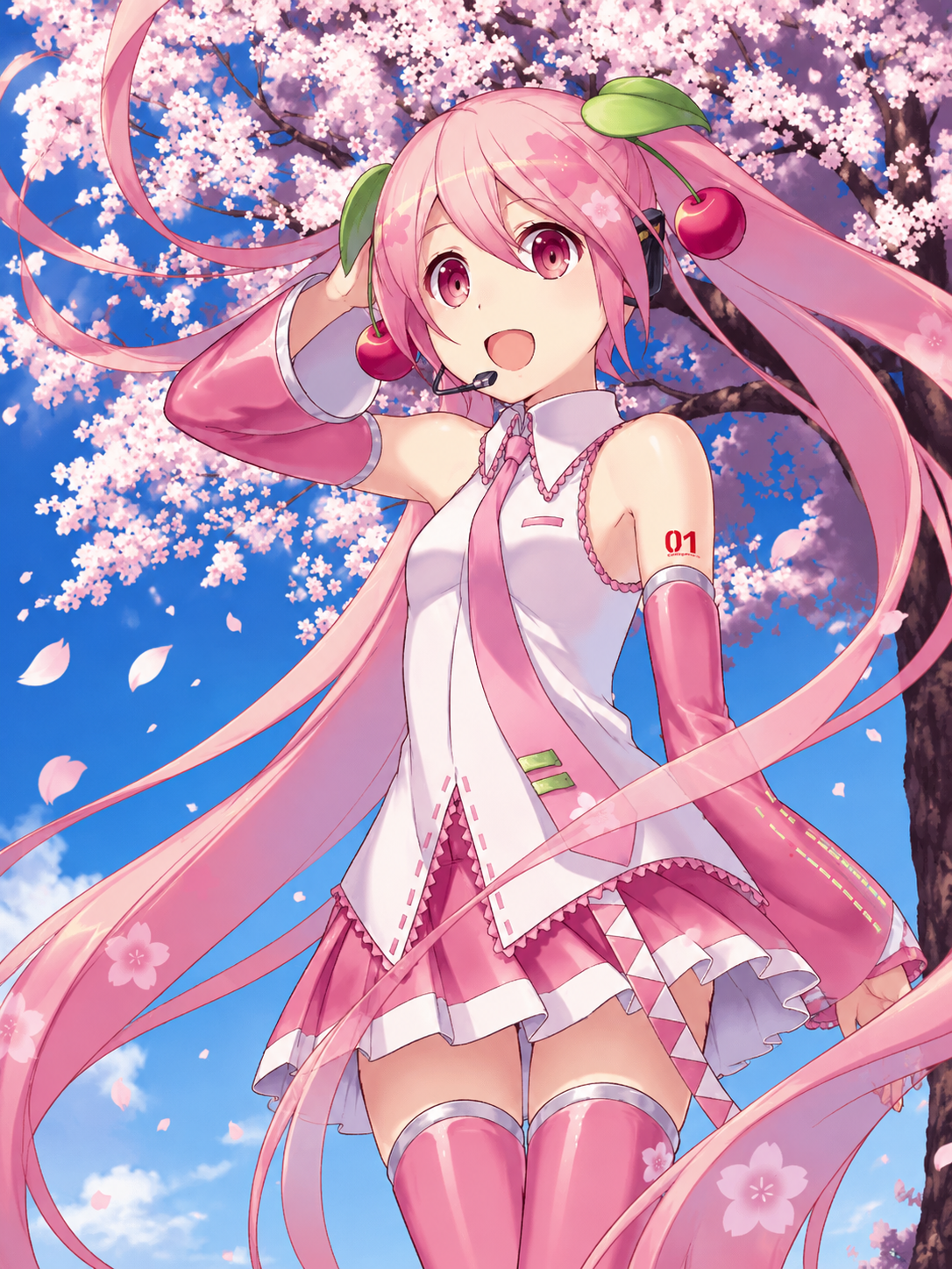 HATSUNE MIKU - Poster Maxi 91.5x61 FSC MIX - Cherry Blossom