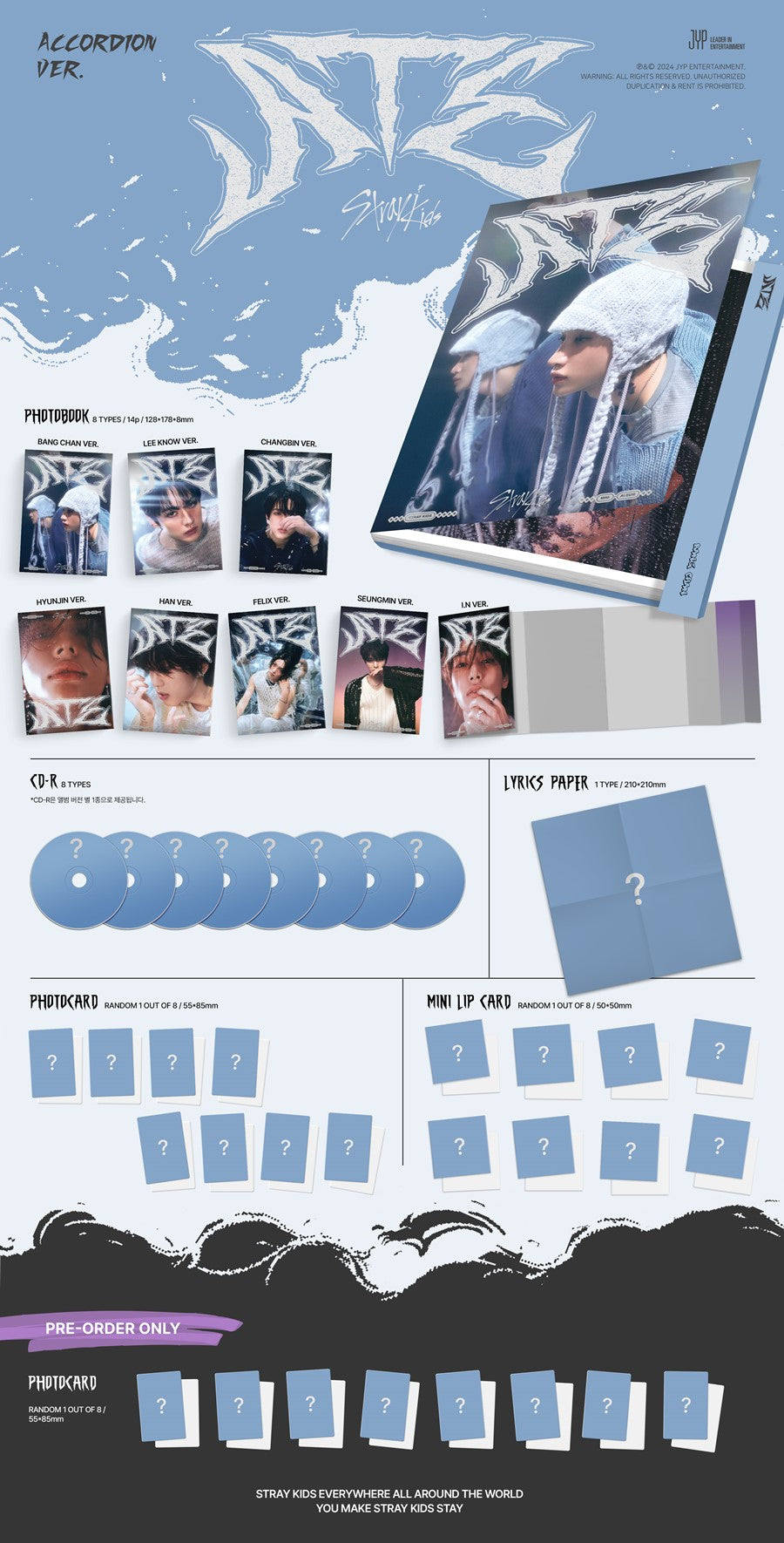 Stray Kids – Mini Album [ATE] (Accordion Ver.)