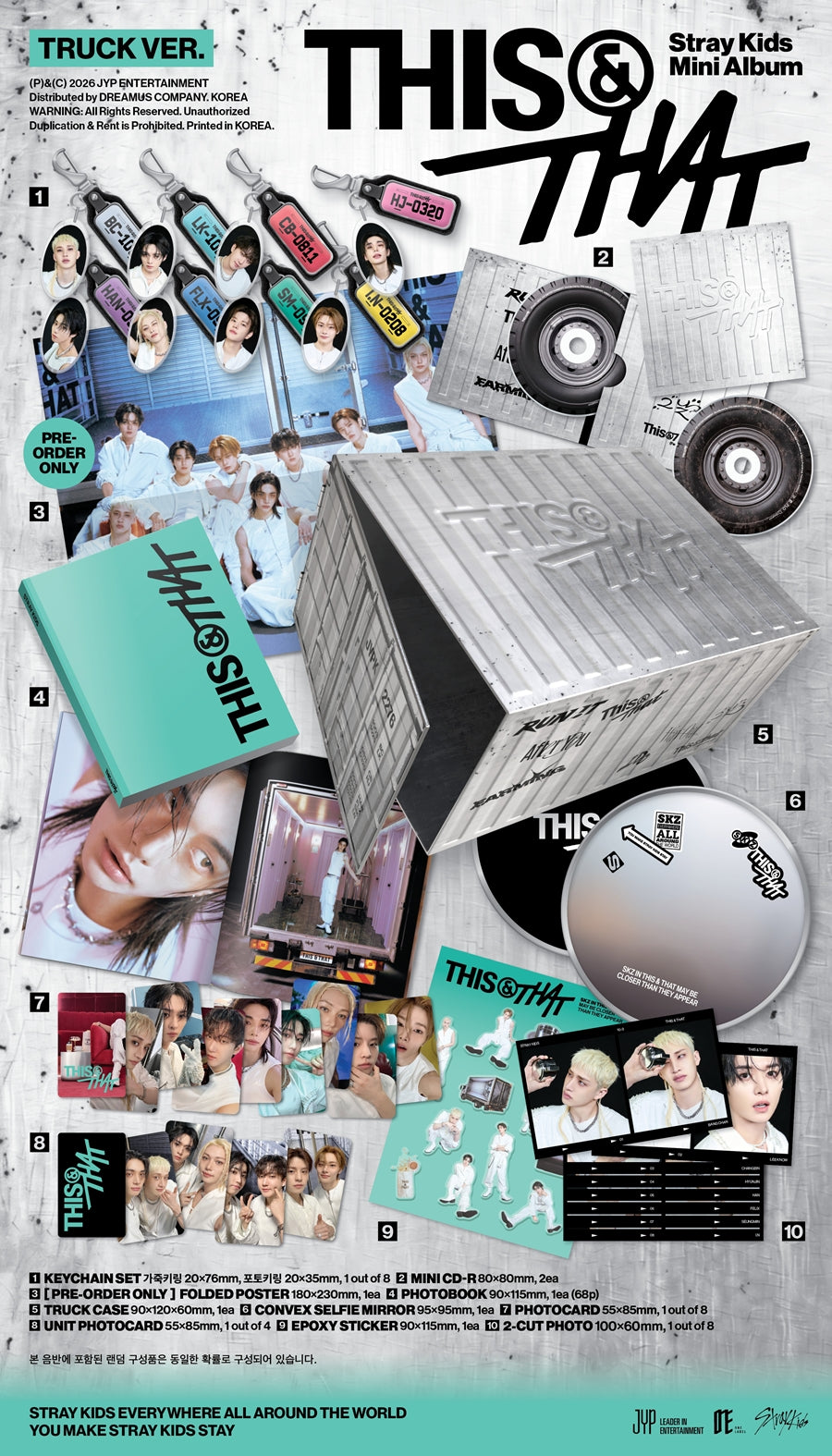 Stray Kids – Mini Album [THIS & THAT] (TRUCK VER.)